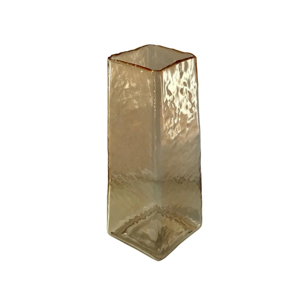Vaso Iduna Vidro Ambar