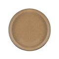 Prato Sobremesa Flat 20cm Ocre