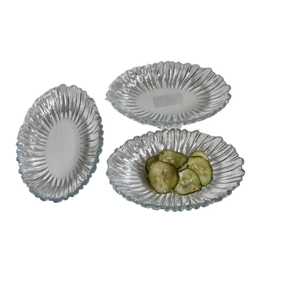 Conjunto 3 Petisqueira Vidro