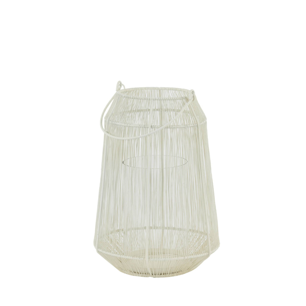 Castiçal Odina Metal Branco