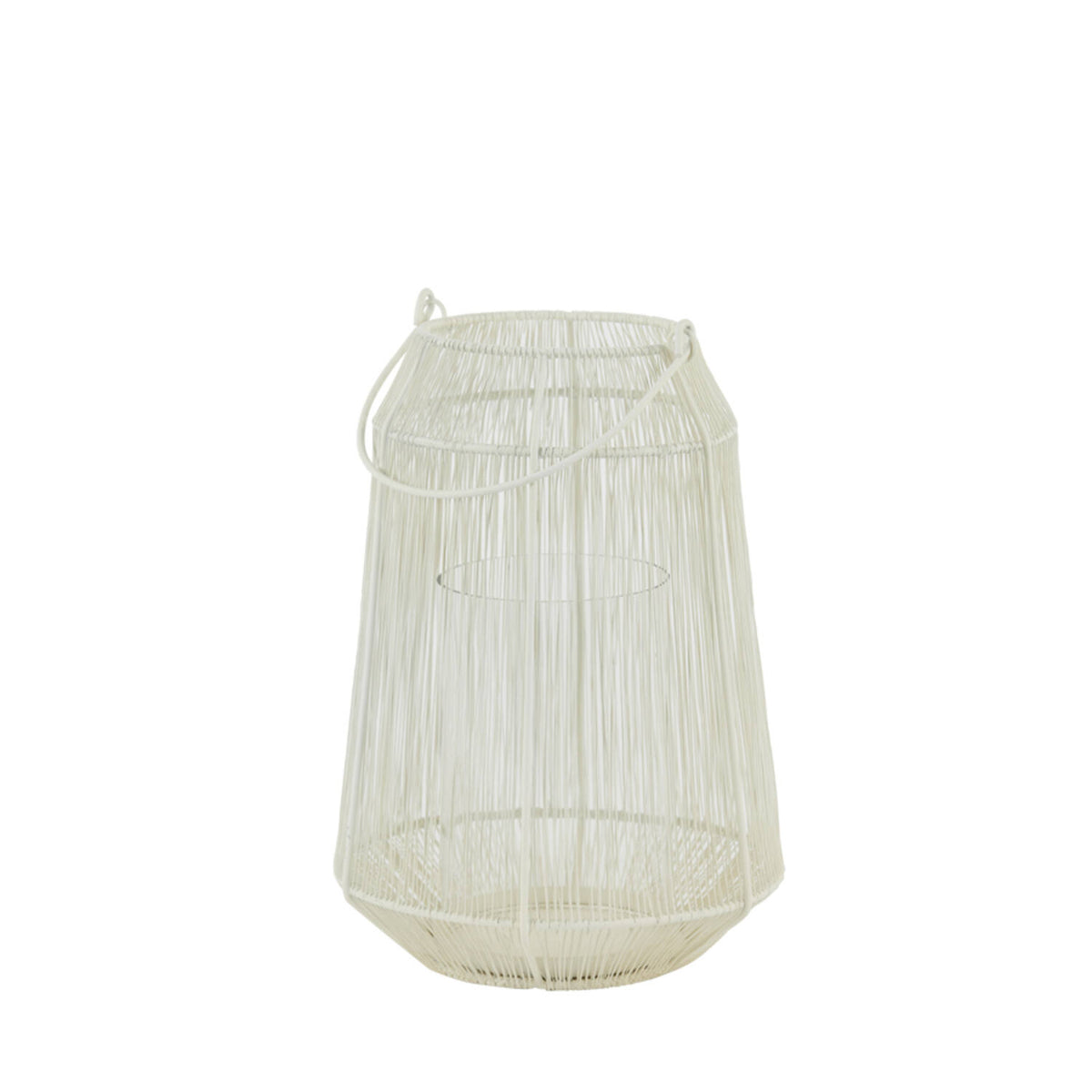 Castiçal Odina Metal Branco