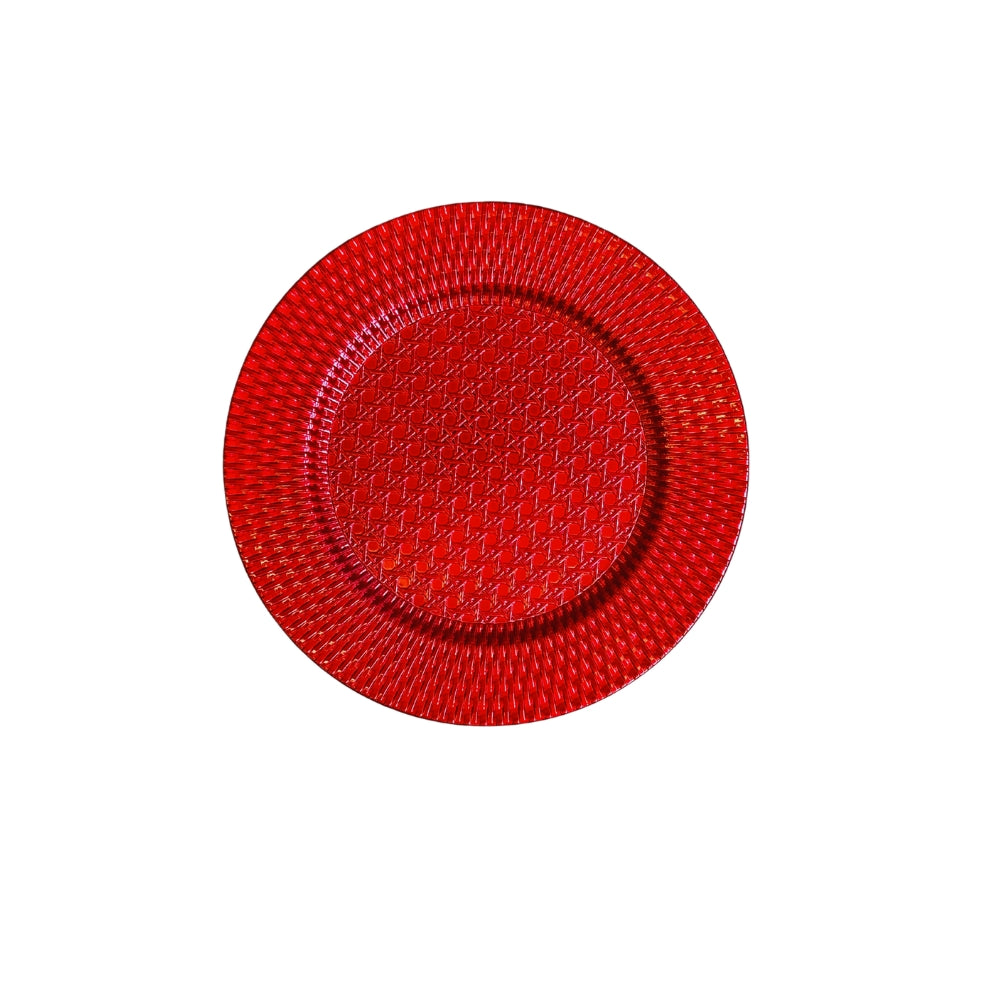 Sousplat Detalhe Corda Vermelha