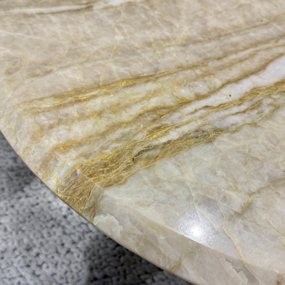 Mesa Centro Quartzito 120X60X25cm