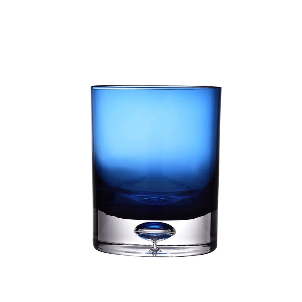 Conjunto 6 Copos 350ML Vidro Azul