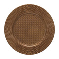 Sousplat 33cm Palhinha Dourado