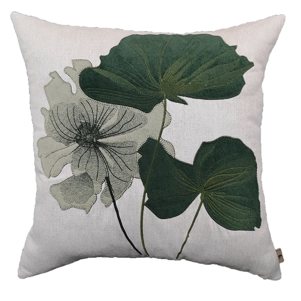 Almofada 50X50 Flor Verde