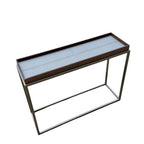 Mesa Lateral 60X80X25 Mali Nog/Cinza/Fendi