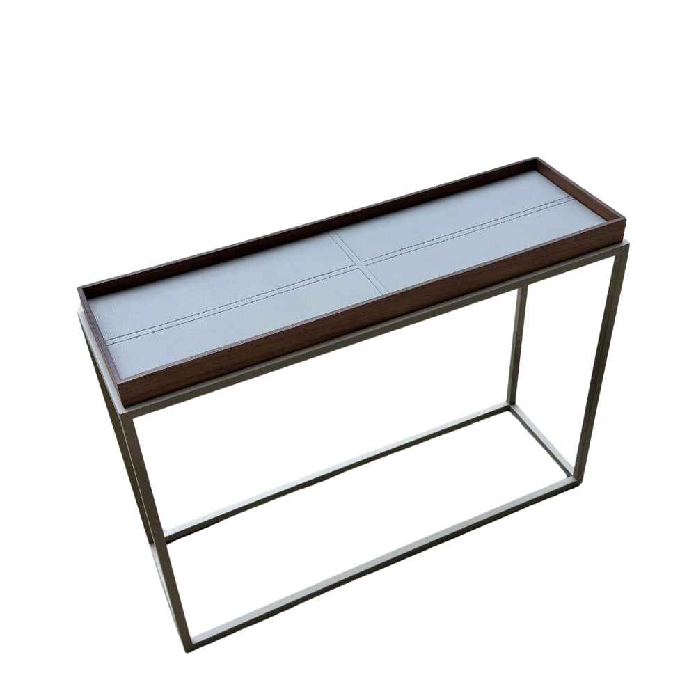 Mesa Lateral 60X80X25 Mali Nog/Cinza/Fendi