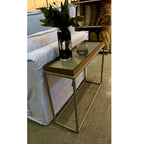 Mesa Lateral 60X80X25 Mali Nog/Cinza/Fendi
