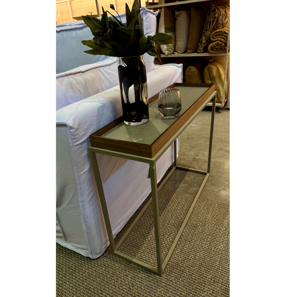 Mesa Lateral 60X80X25 Mali Nog/Cinza/Fendi