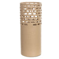 Vaso 26,5X12,5 Cerâmica Bege
