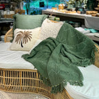 Manta Berber Verde 200 x 130 cm