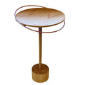 Mesa Lateral Elo Lamina Natural Cinamomo Grande
