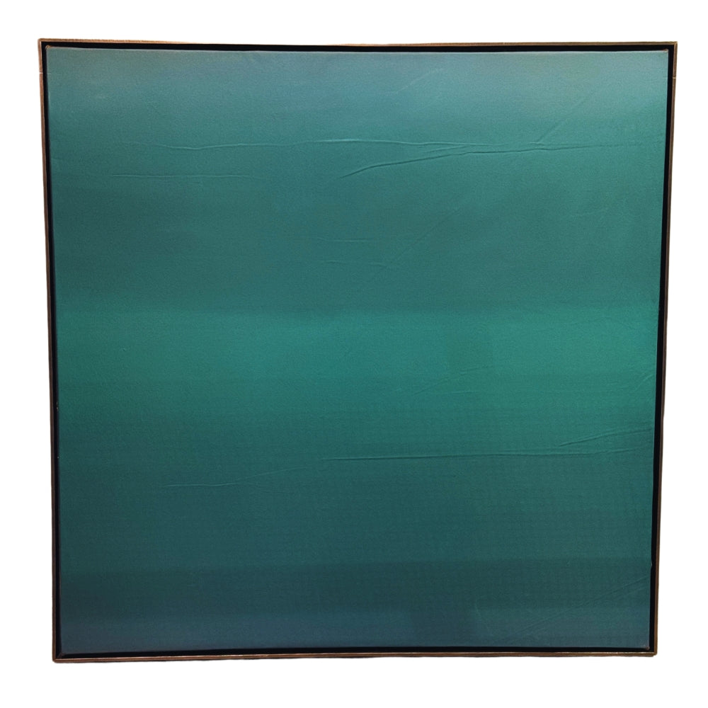 Quadro Abstrato Verde 103x103 cm