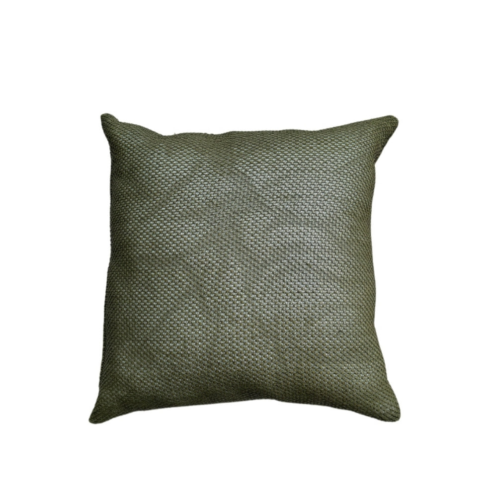 Almofada  Palha Verde Musgo 60x60 cm