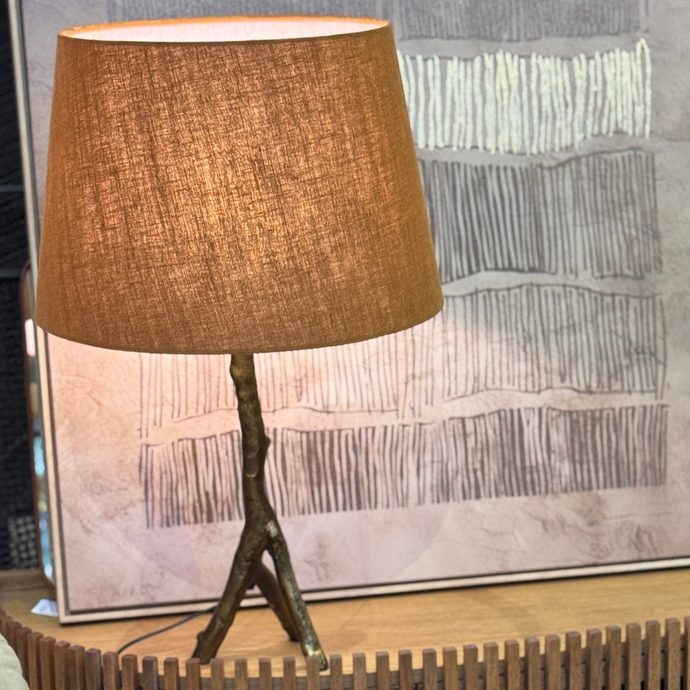 Abajur Galho Bronze 63 cm