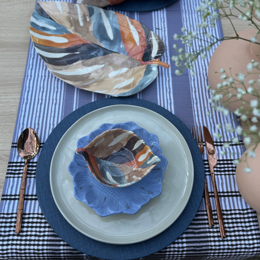 Trilho Linhas Fendi Cinza 160X54