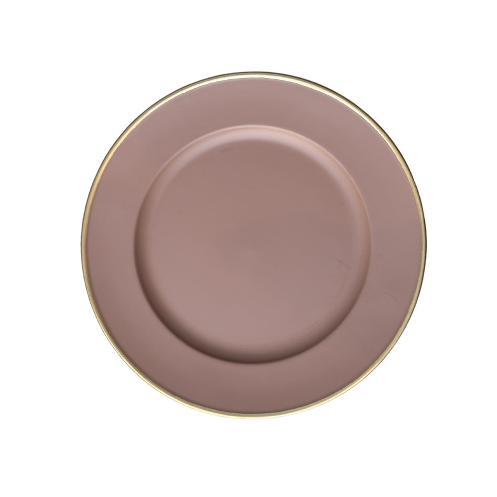 Sousplat Ocre PVC 33cm