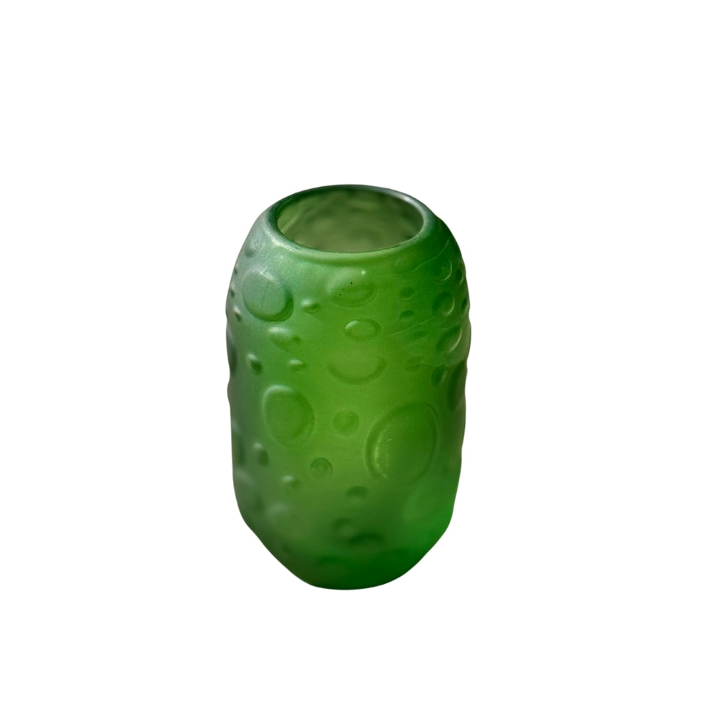 Castiçal Finley Verde Vidro