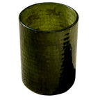 Castiçal Motopi Vidro Verde