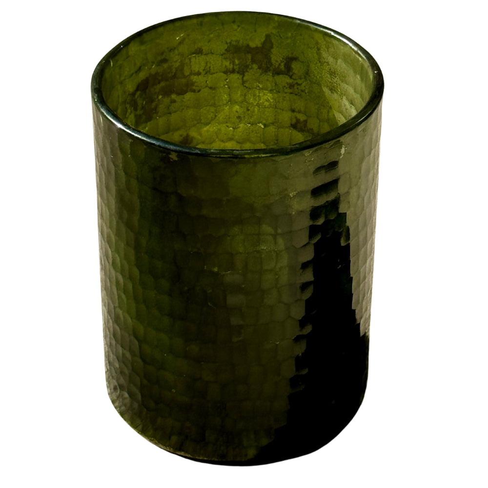 Castiçal Motopi Vidro Verde