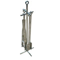 Kit Lareira 5 Peças 60CM Inox Polido