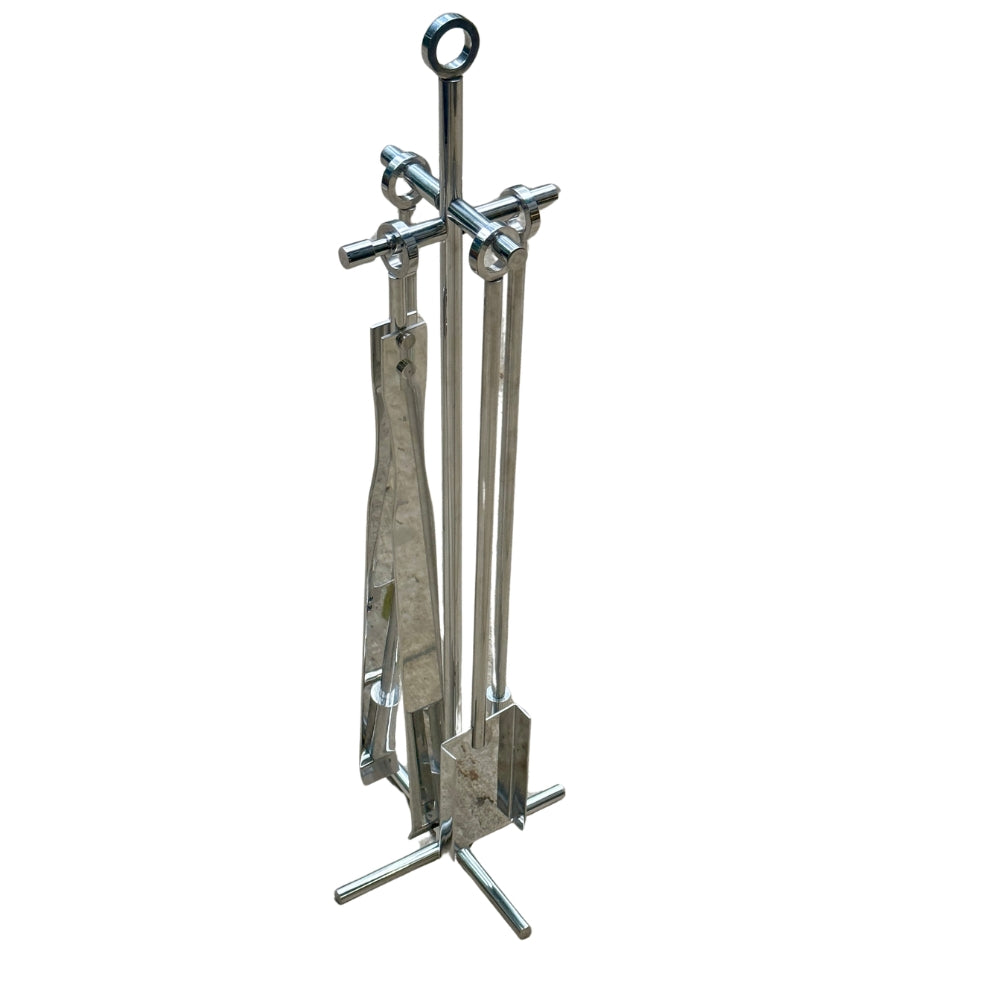 Kit Lareira 5 Peças 60CM Inox Polido