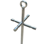 Kit Lareira 5 Peças 60CM Inox Polido