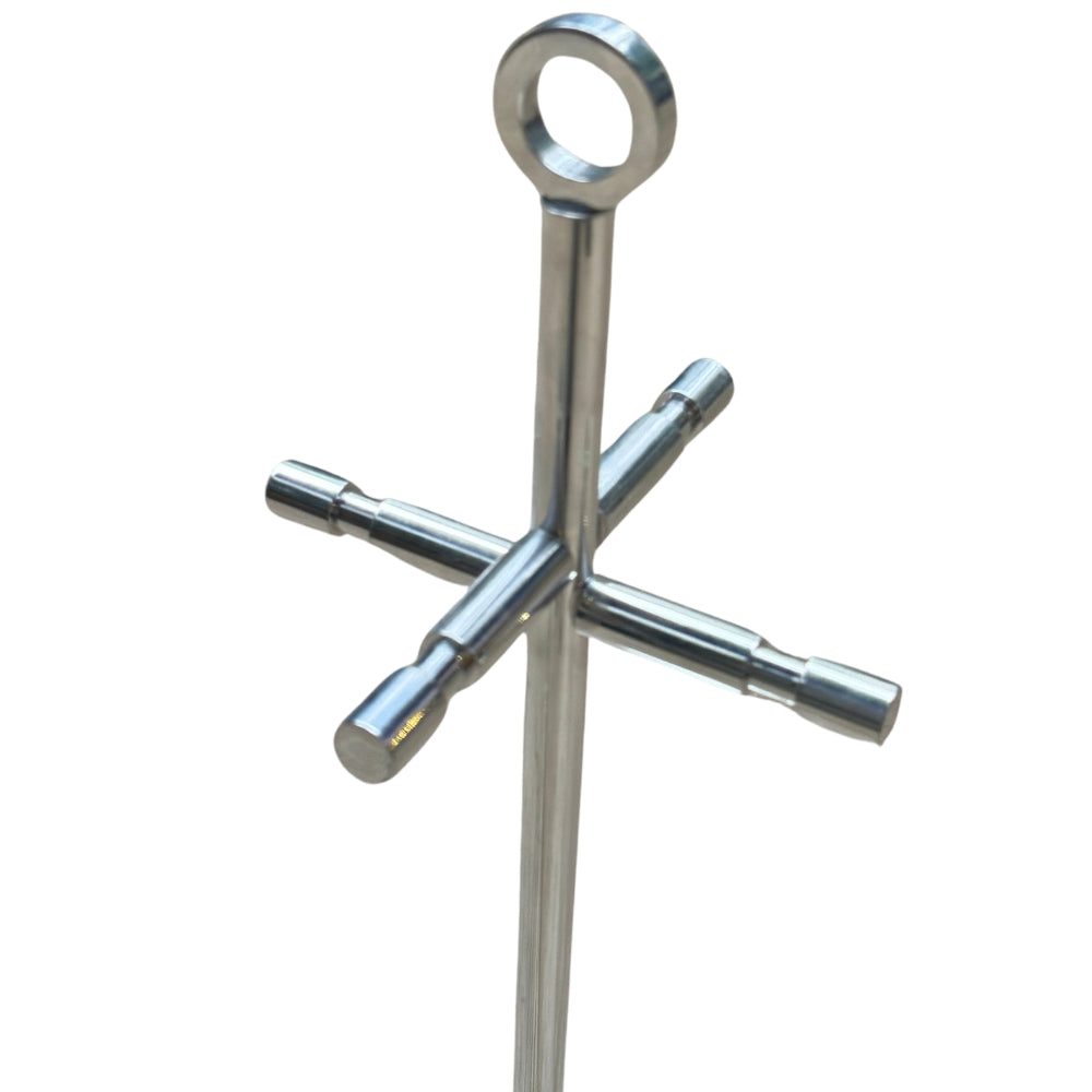 Kit Lareira 5 Peças 60CM Inox Polido