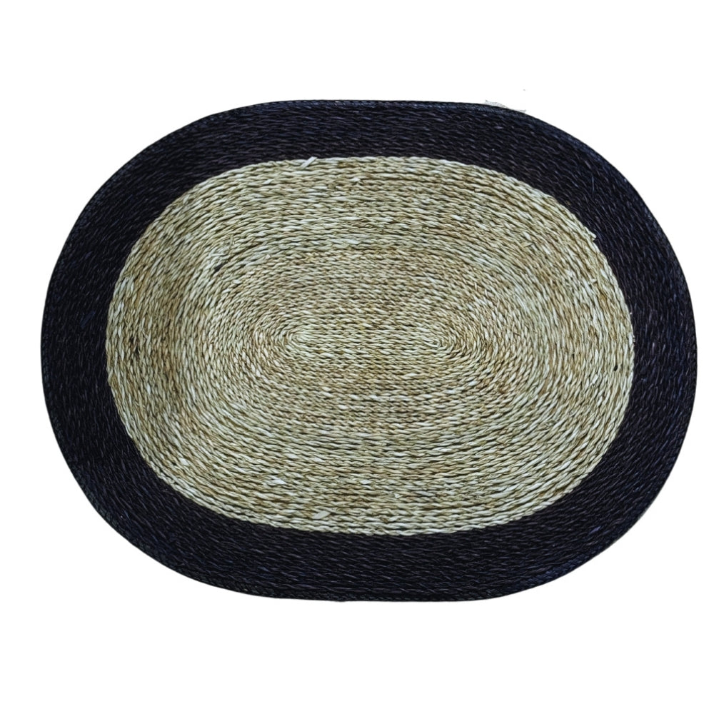 Jogo Americano Oval Crue Preto