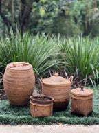 Cesto Alto Rattan