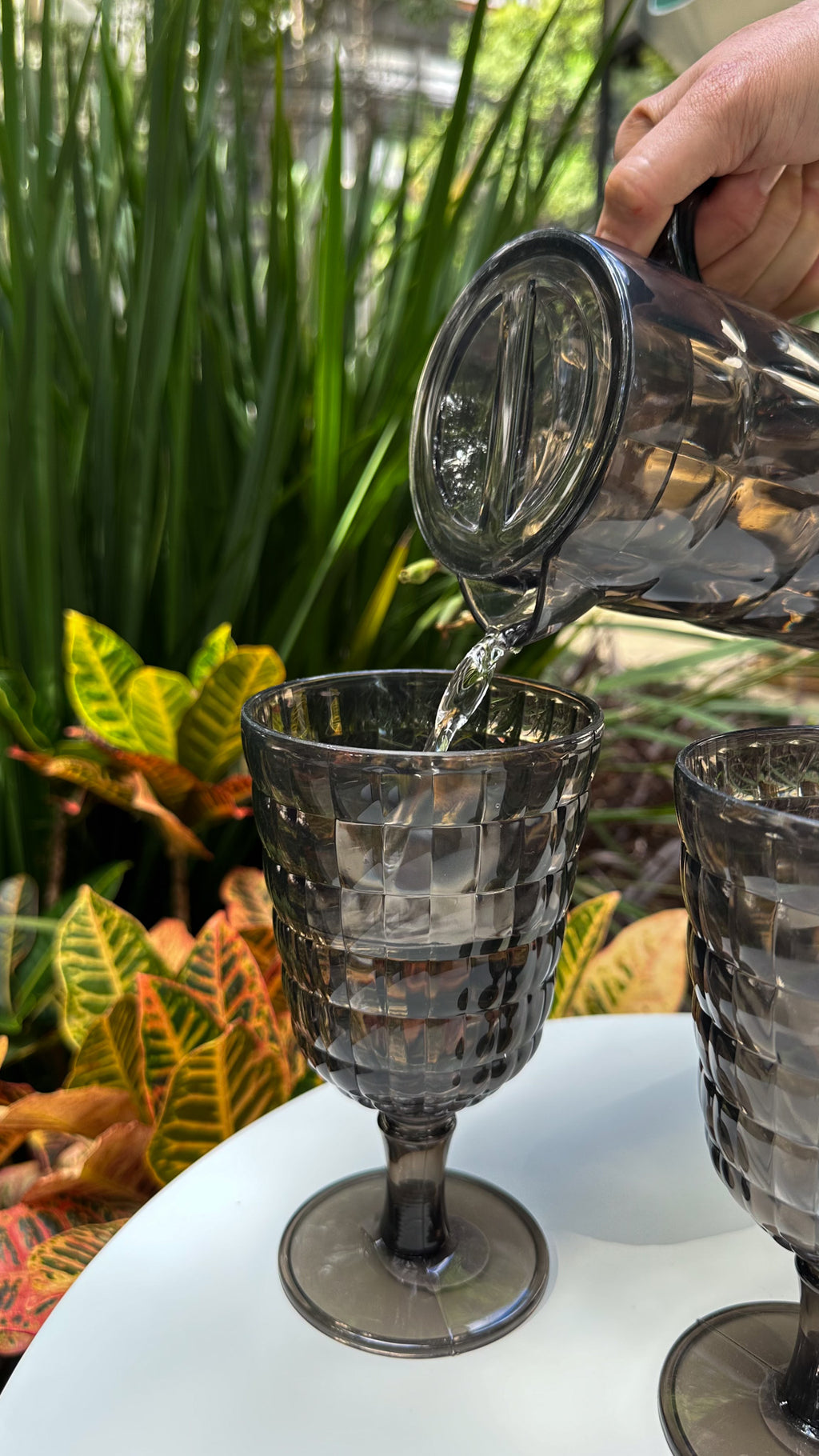 Jarra 1500ml Acrílico 3D Fume