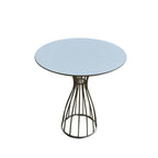 Mesa Lateral Mari 50x45cm Branca