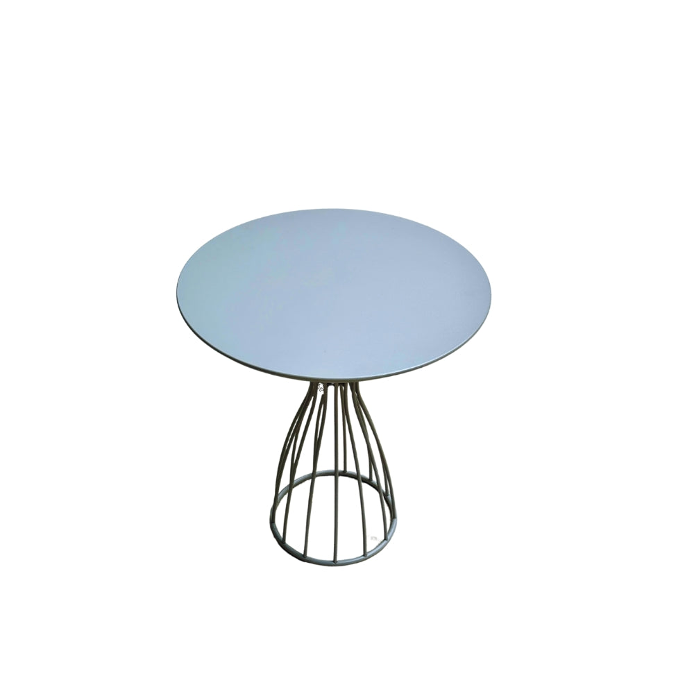 Mesa Lateral Mari Cinza 60x57cm