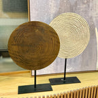 Escultura Rawas Circulo Níquel