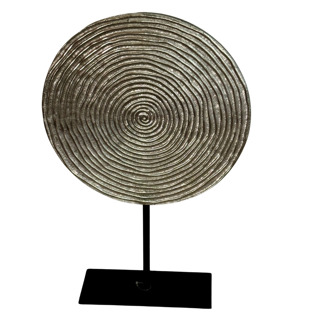 Escultura Rawas Circulo Níquel