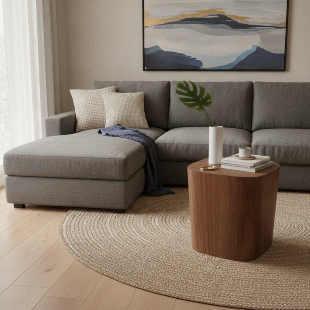 Mesa Lateral Tronco 35X35X38cm