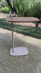 Mesa Lateral 72X50X35 Elo Carvalho Natural