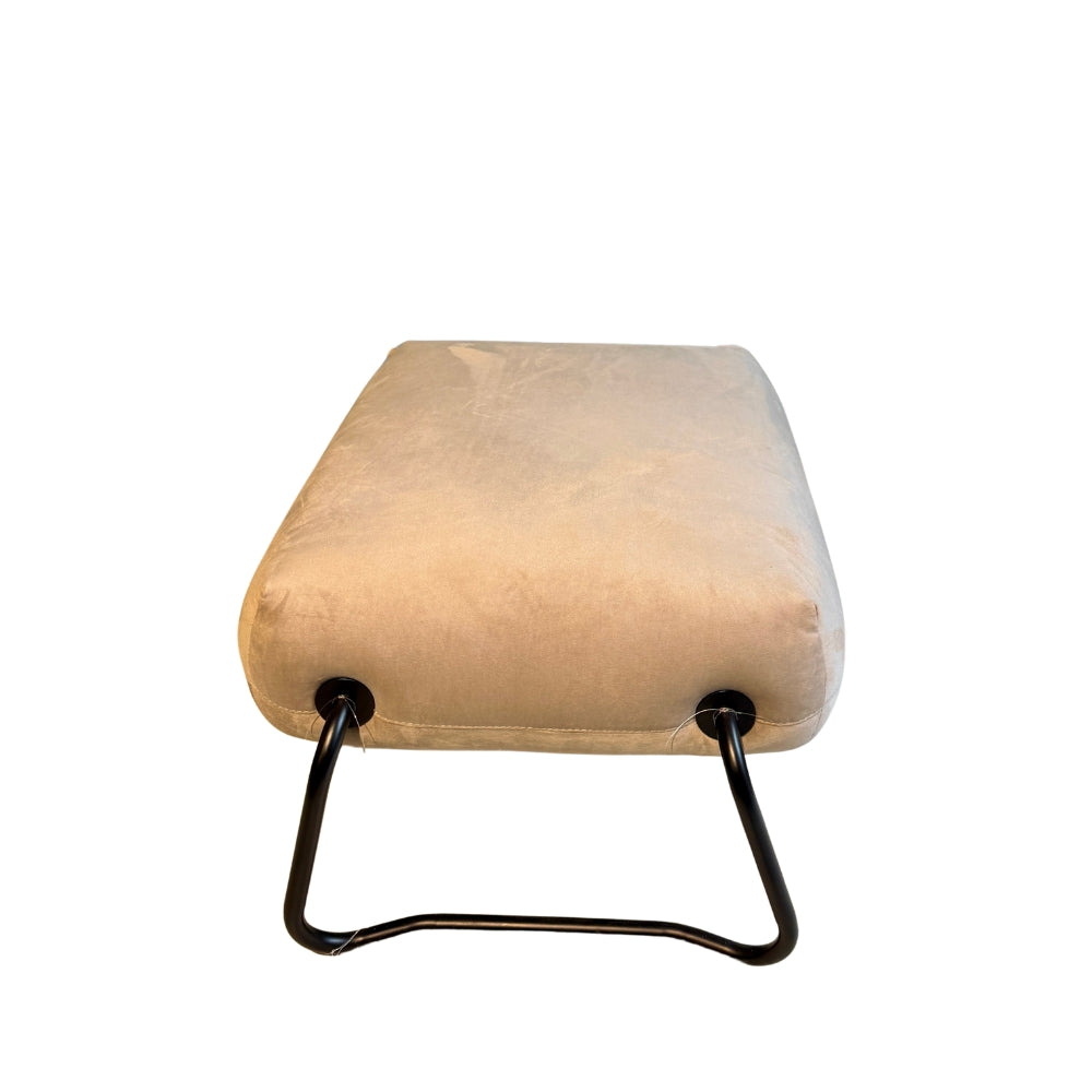 Puff Gomos Cinza 70x50 cm Lider Interiores | Occamoderna