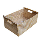 Cesto Retangular Rattan