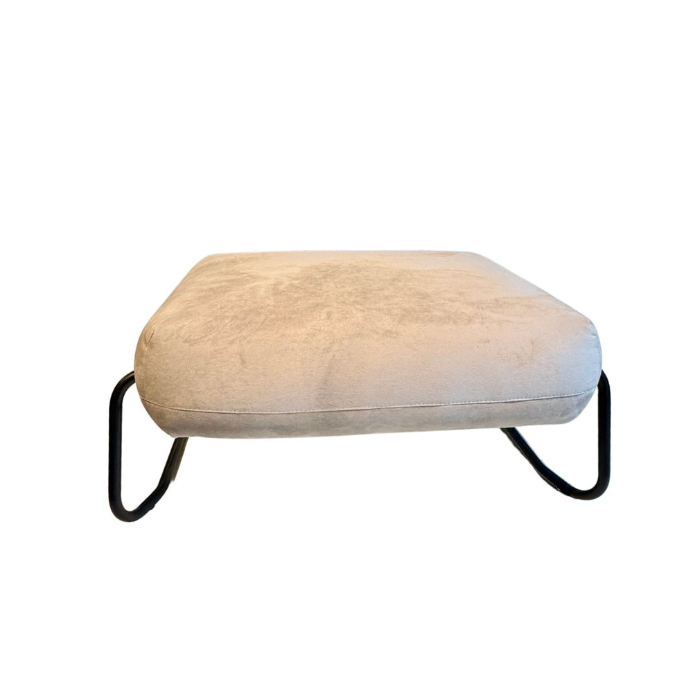 Puff Gomos Cinza 70x50 cm Lider Interiores | Occamoderna