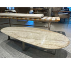Mesa Centro Quartzito 120X60X25cm